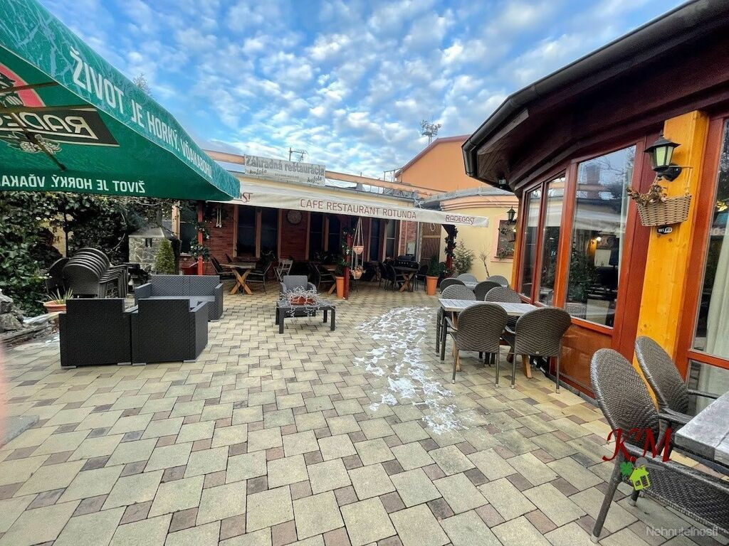 Predaj reštauračného zariadenia a priľahlých prevádzok