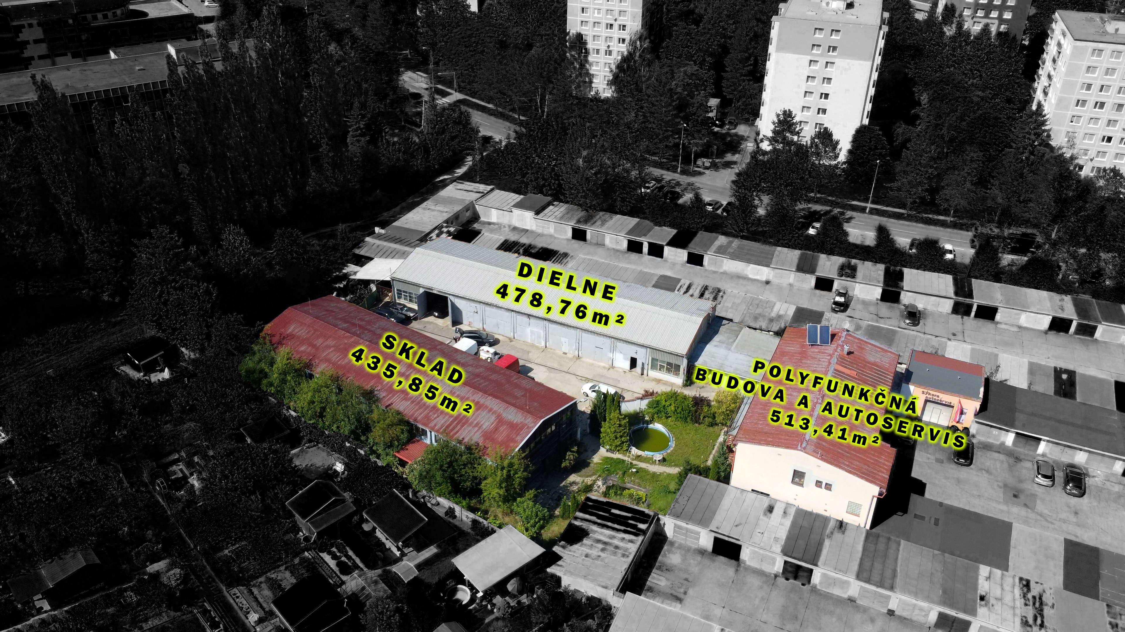 Priemyselno-polyfunkčný objekt v centre Novej Dubnice-PREDAJ