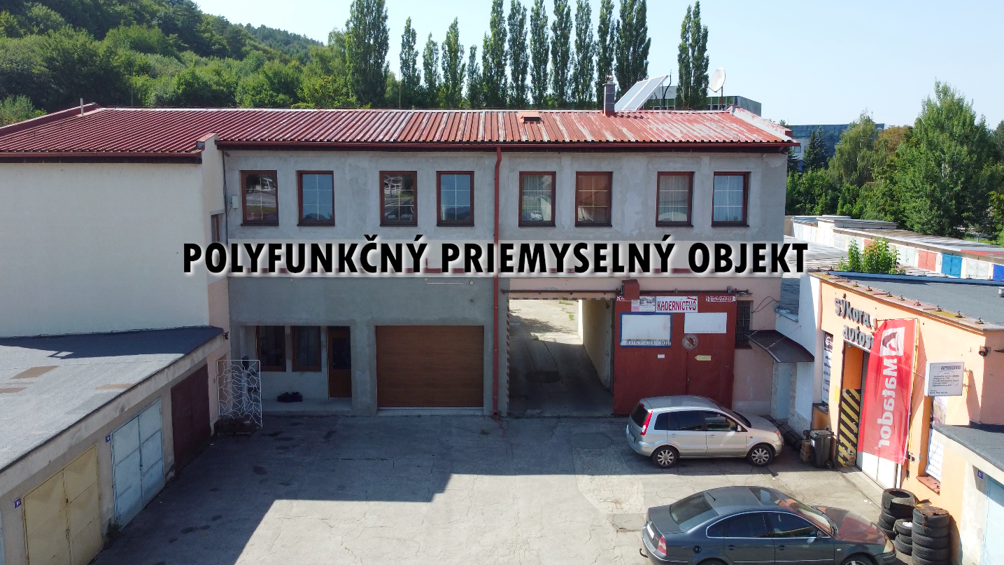 Priemyselno-polyfunkčný objekt v centre Novej Dubnice-PREDAJ