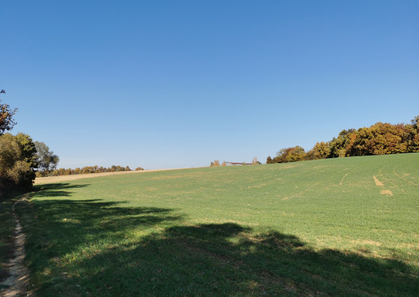 Pozemok v pokojnom prostredí 1401m2 - Veľké Hoste na predaj