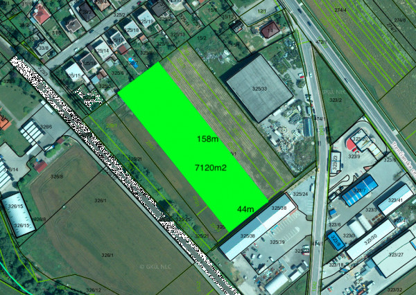 Rozsiahly pozemok 7120m2 intravilán Bánovce nad Bebravou