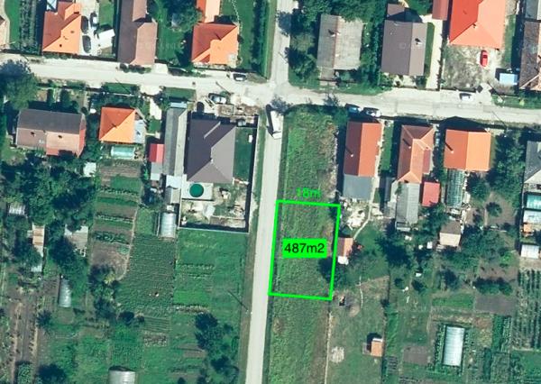 Na predaj stavebný pozemok v intraviláne obce Žihárec - 487m