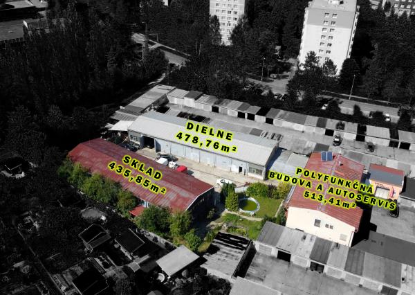 Priemyselno-polyfunkčný objekt v centre Novej Dubnice-PREDAJ