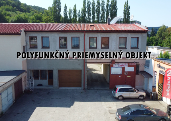 Priemyselno-polyfunkčný objekt v centre Novej Dubnice-PREDAJ