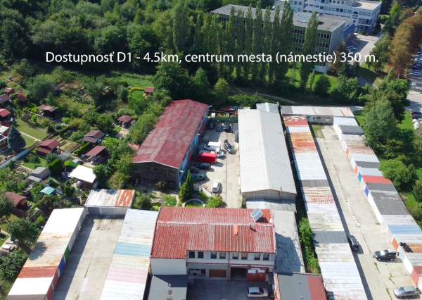 Priemyselno-polyfunkčný objekt v centre Novej Dubnice-PREDAJ