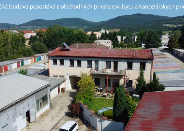 Priemyselno-polyfunkčný objekt v centre Novej Dubnice-PREDAJ